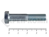 Болты DIN 931, с неполной резьбой, цинк, 14х 40 мм пр.8.8 (25 кг/338)