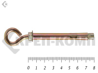 Анкер с кольцом м6 8х 80 (50шт)