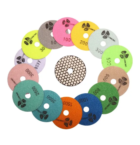 Круги шлифовальные алмазные гибкие  "Черепашка" 